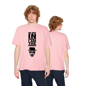 KART BLACK Men's & Women's Anime Over Sized  Printed T-Shirts T-Shirts | (MT - ANIME - PNK - DANGER)