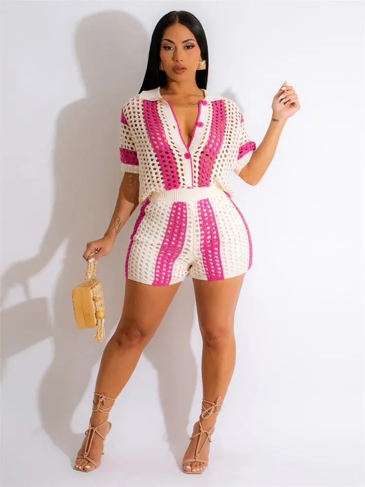Kathy Knitted Set Two Pieces Sets T