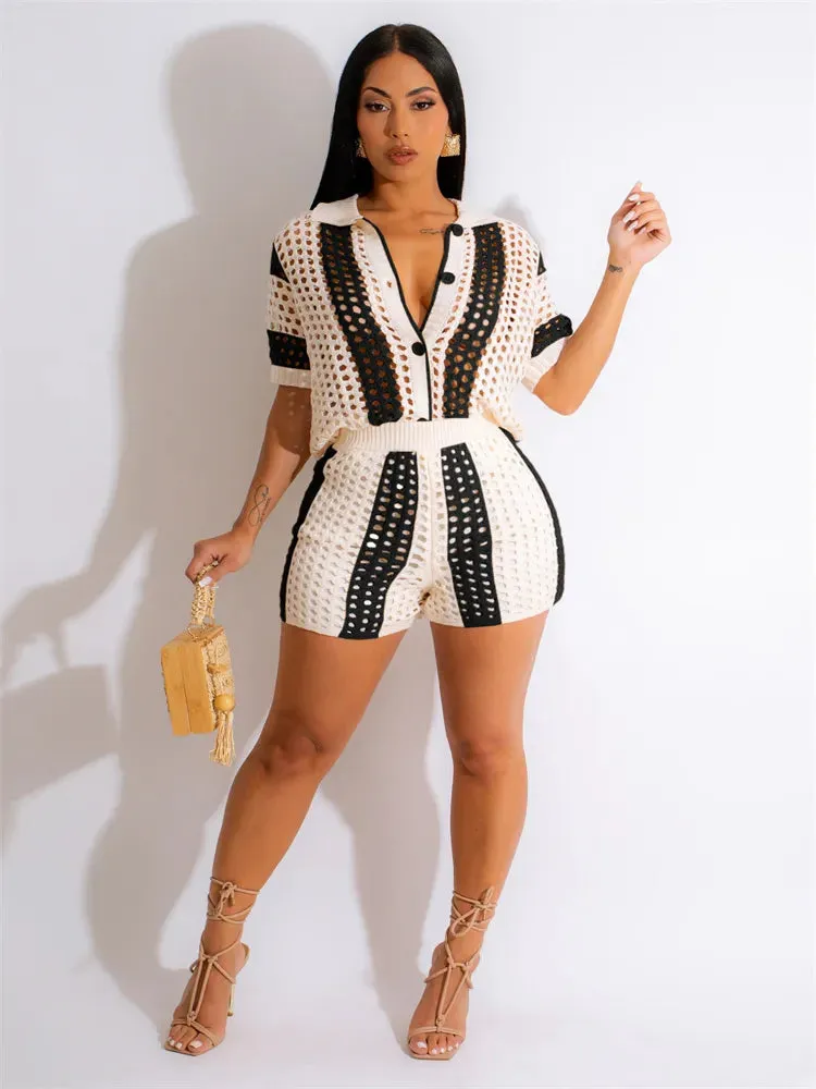 Kathy Knitted Set Two Pieces Sets T
