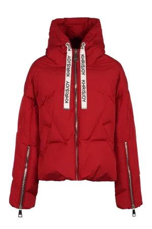 Khris Iconic hooded down jacket