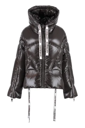 Khris Puffer hooded down jacket