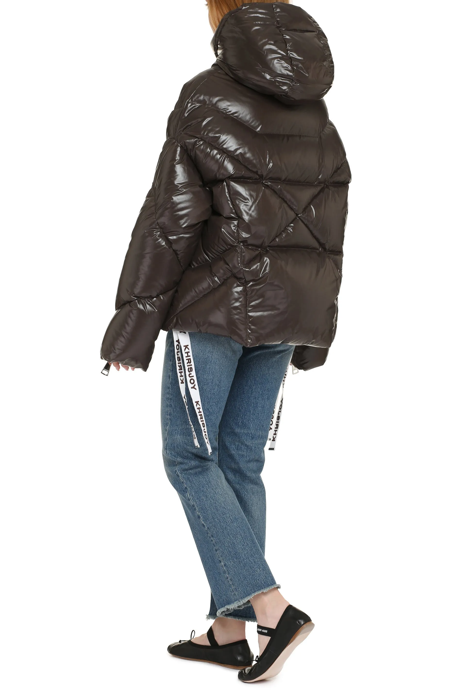Khris Puffer hooded down jacket