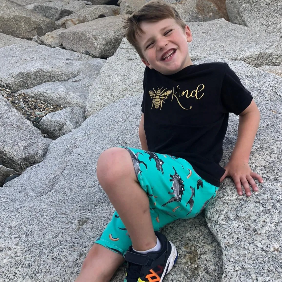 Kids Hemmed Shorts