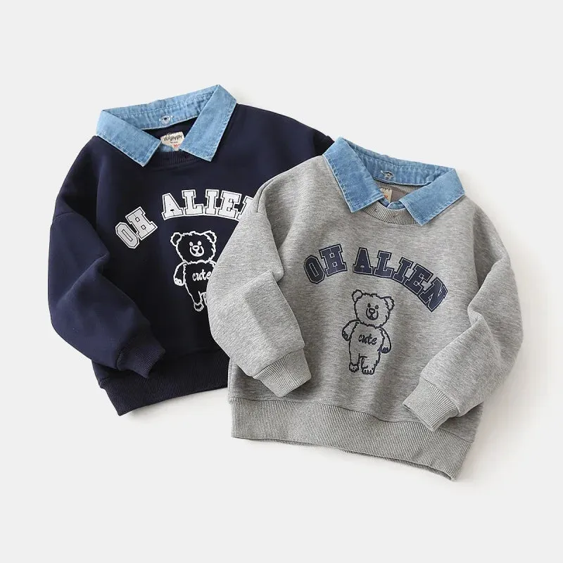 Kids Sweater Children Clothing Boys and Girls Pullover Sweater