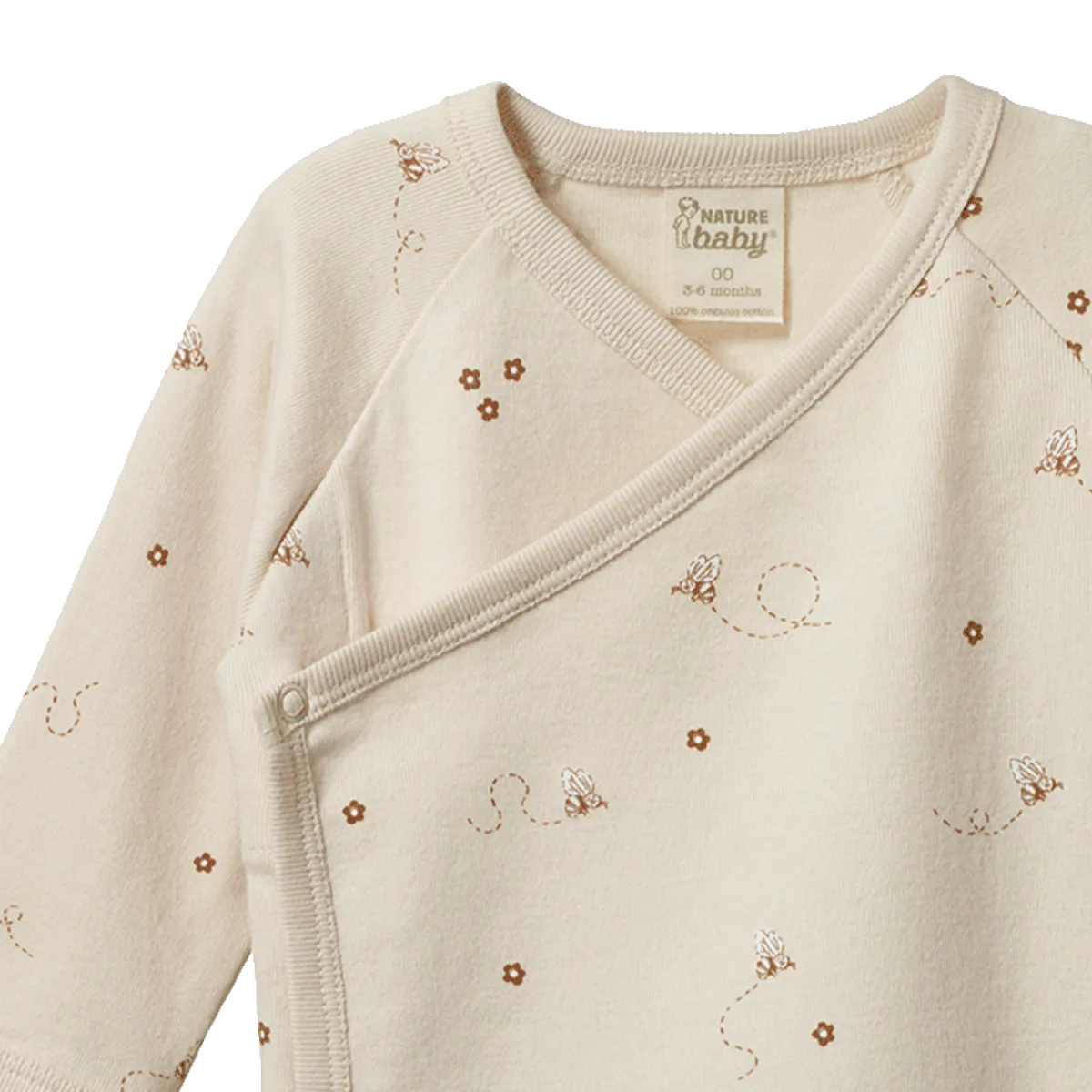 KIMONO JACKET Bumble Bee Print | Nature Baby