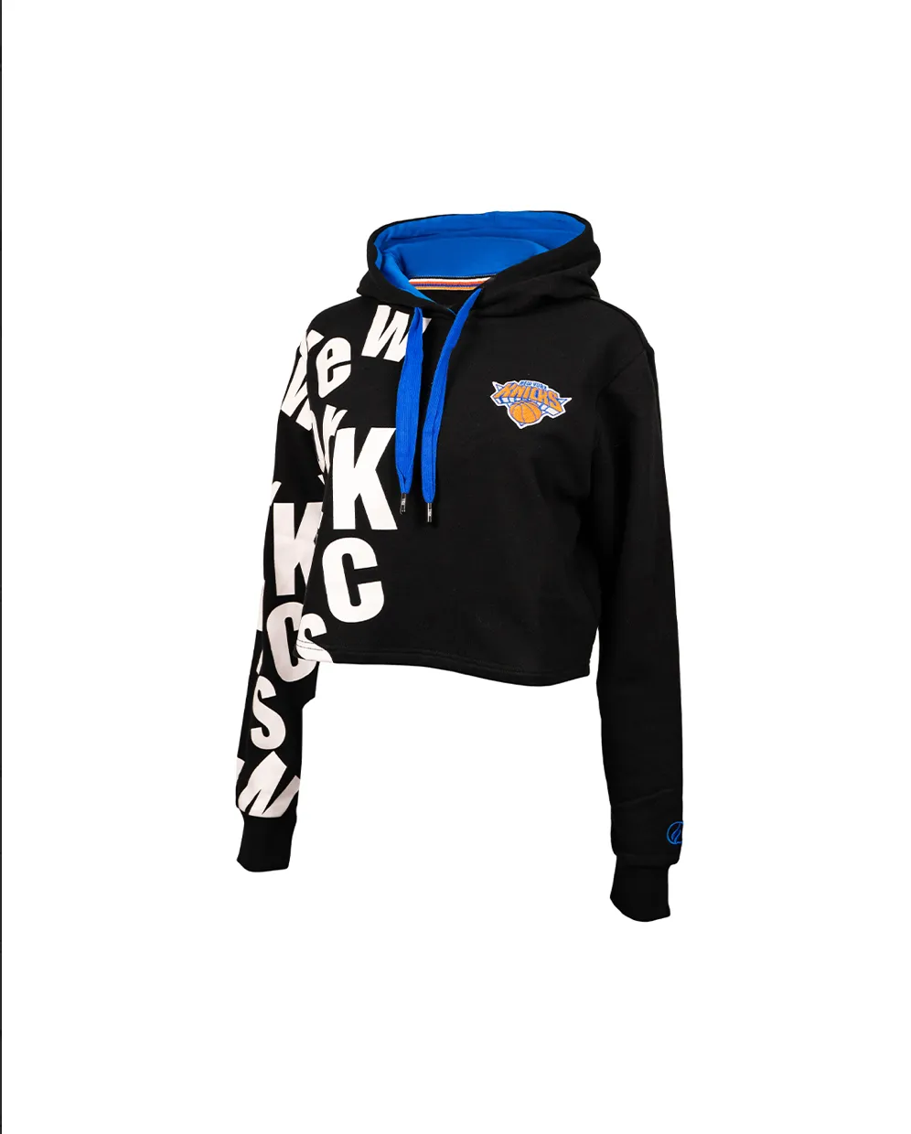 Knicks Women's Jumble Cropped Hoodie