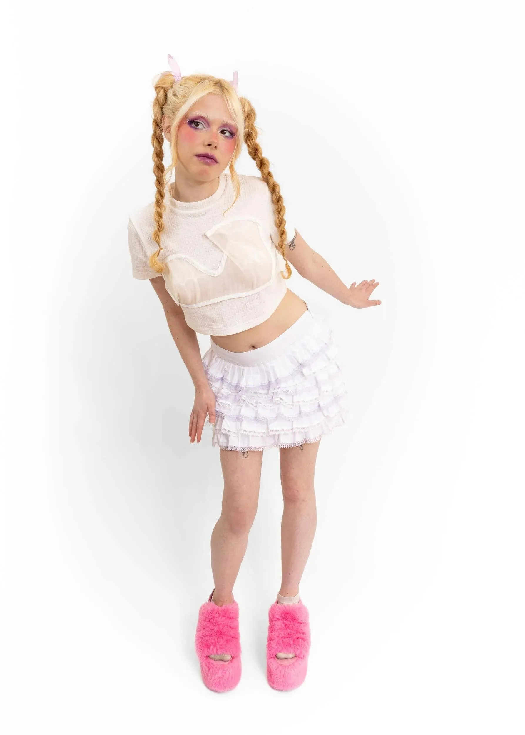 Lace Mix Bubble Bath Skirt *BB Exclusive*