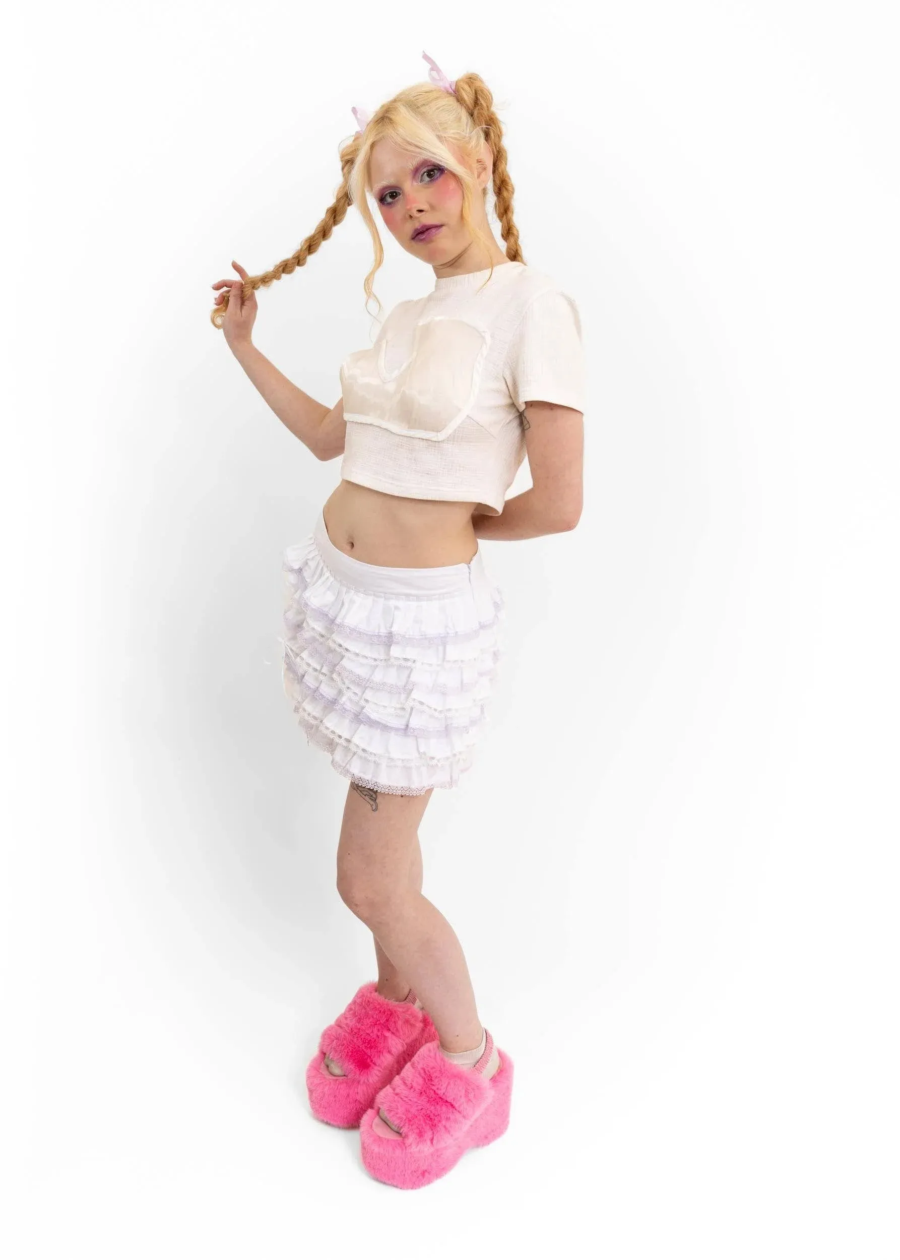 Lace Mix Bubble Bath Skirt *BB Exclusive*