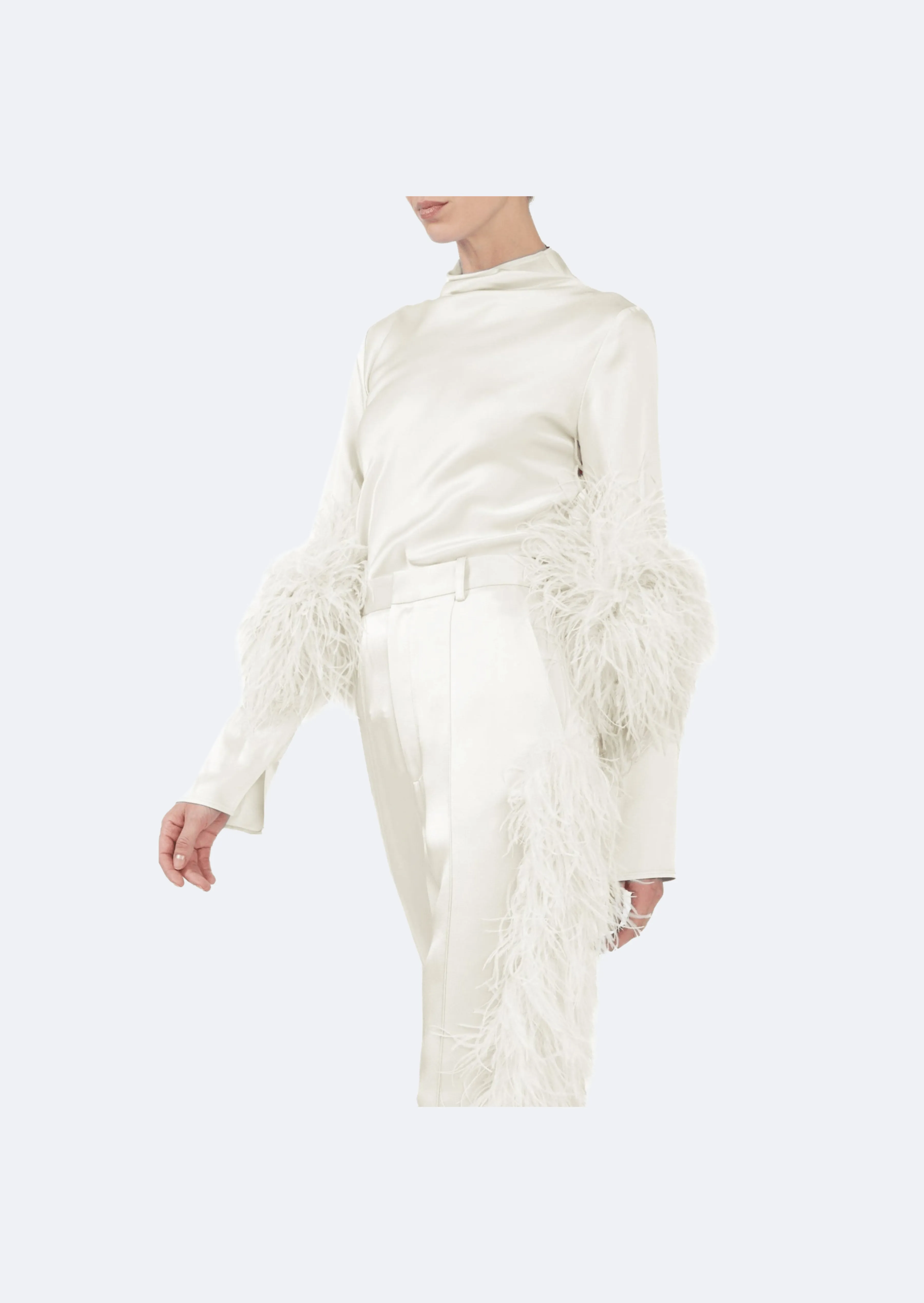 Large Feather Cuffs