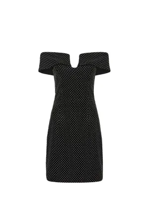 Last Dance Mini Dress Black