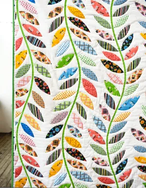 Leafy Vine cheater 1yd Precut