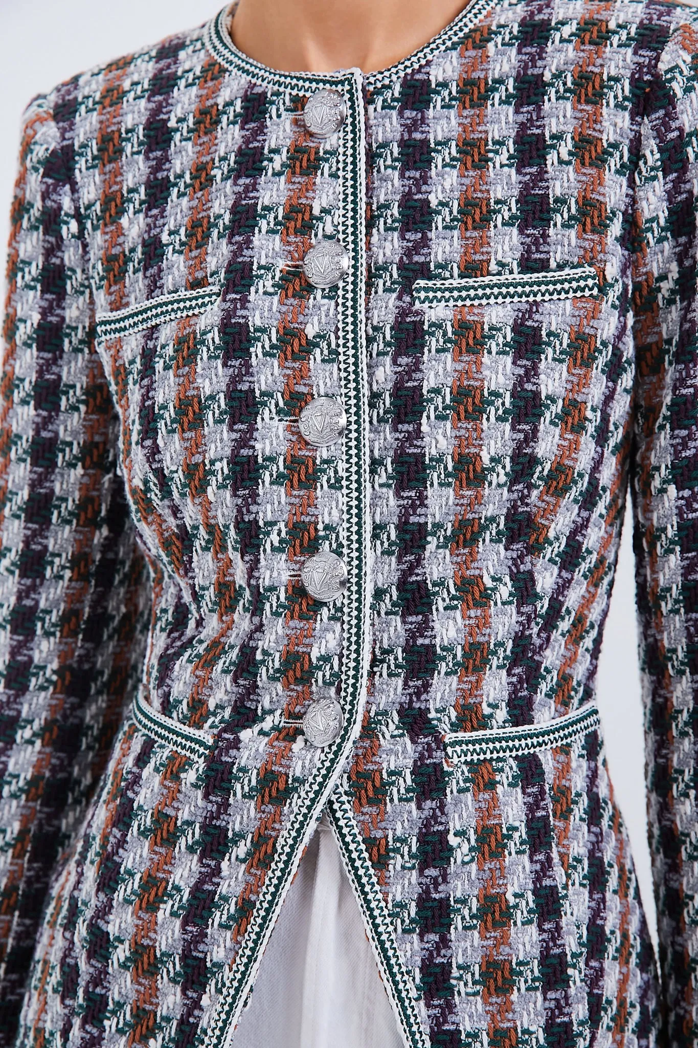 Light Forest Multi Alessia Jacket