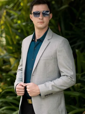 Light Grey Men's Blazer