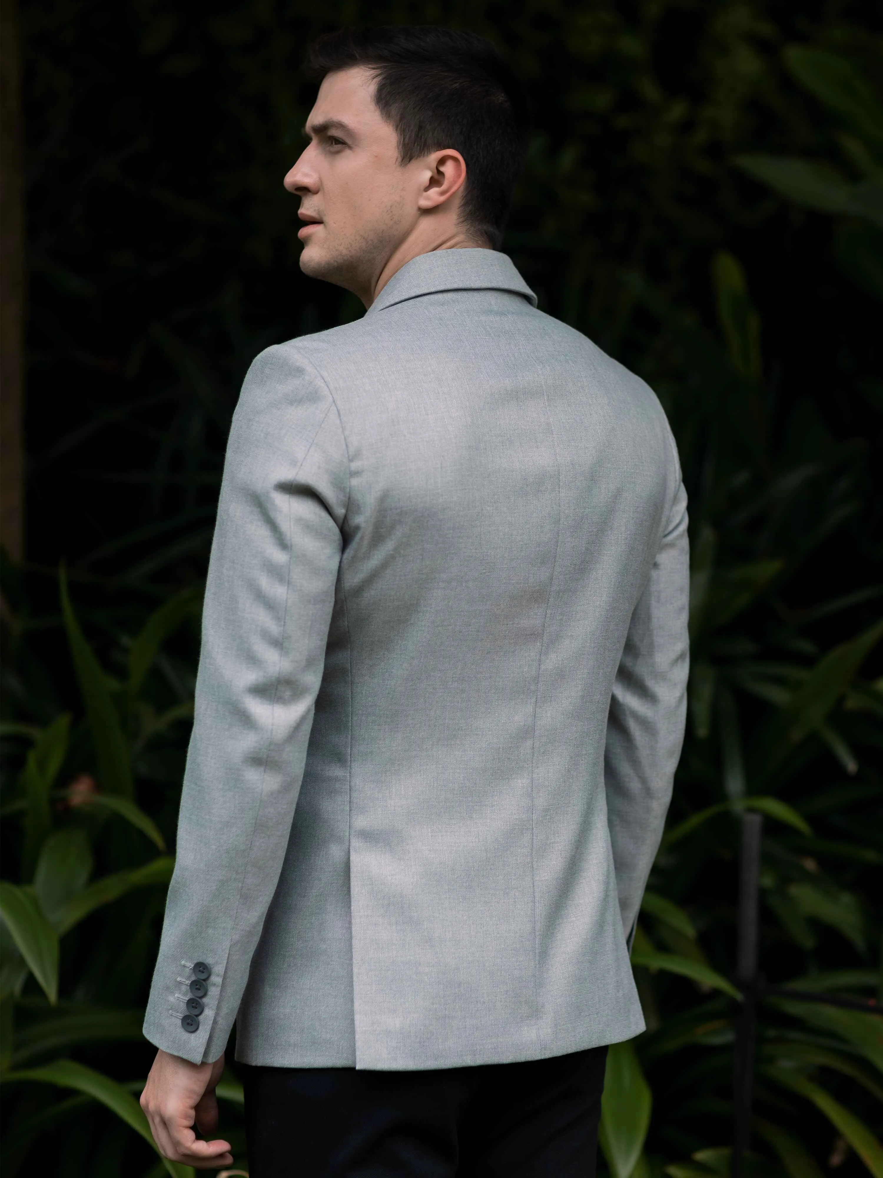 Light Grey Men's Blazer