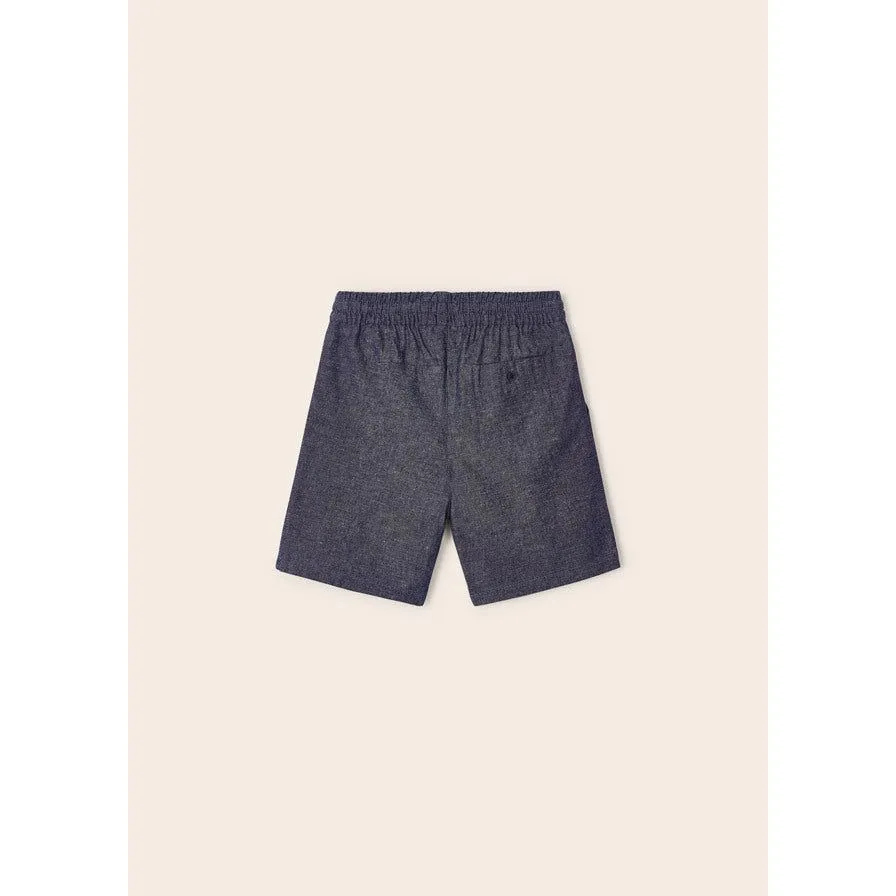 Linen Jogger Shorts
