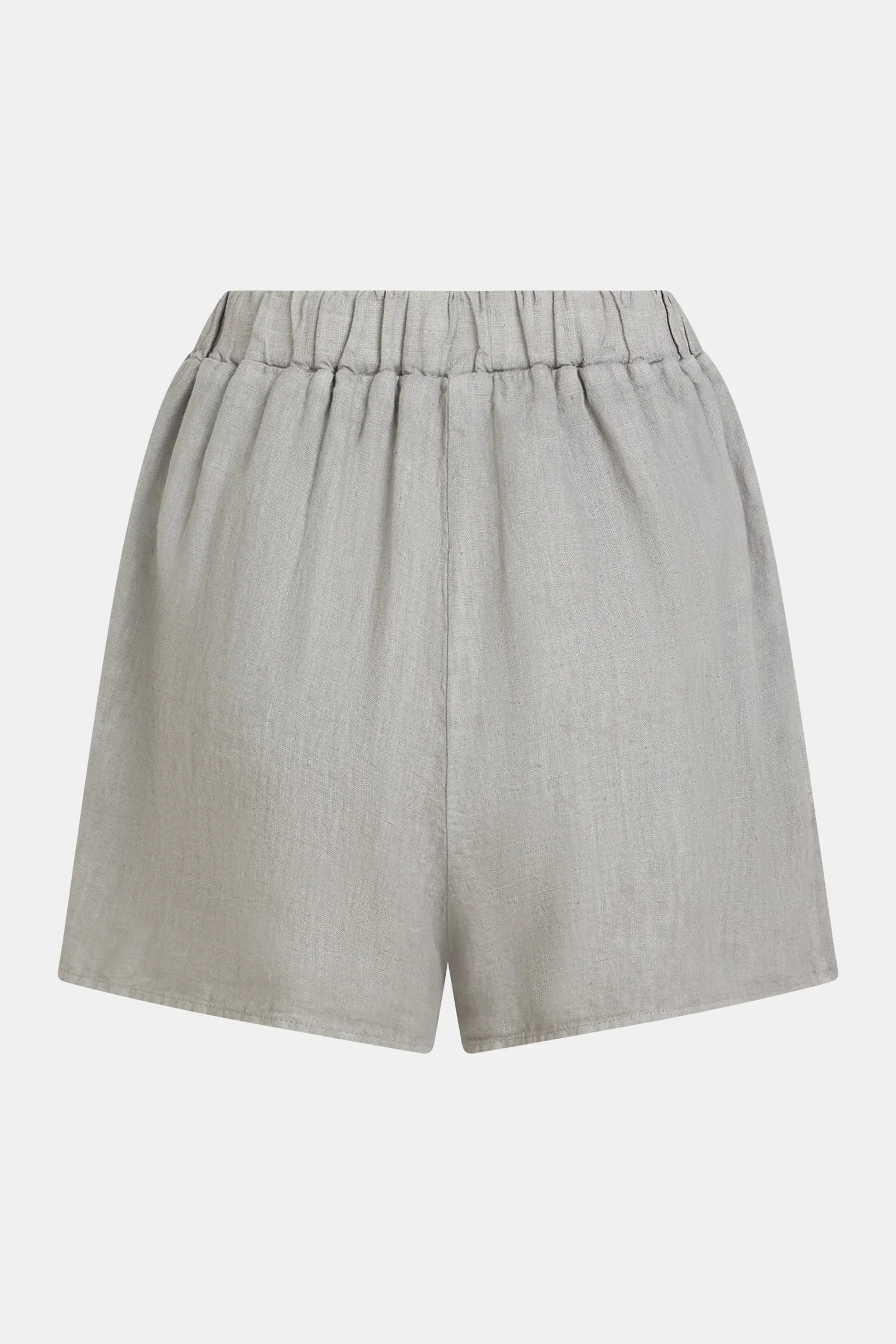 LINEN SHORTS (S25Z760LTD) COOL GREY