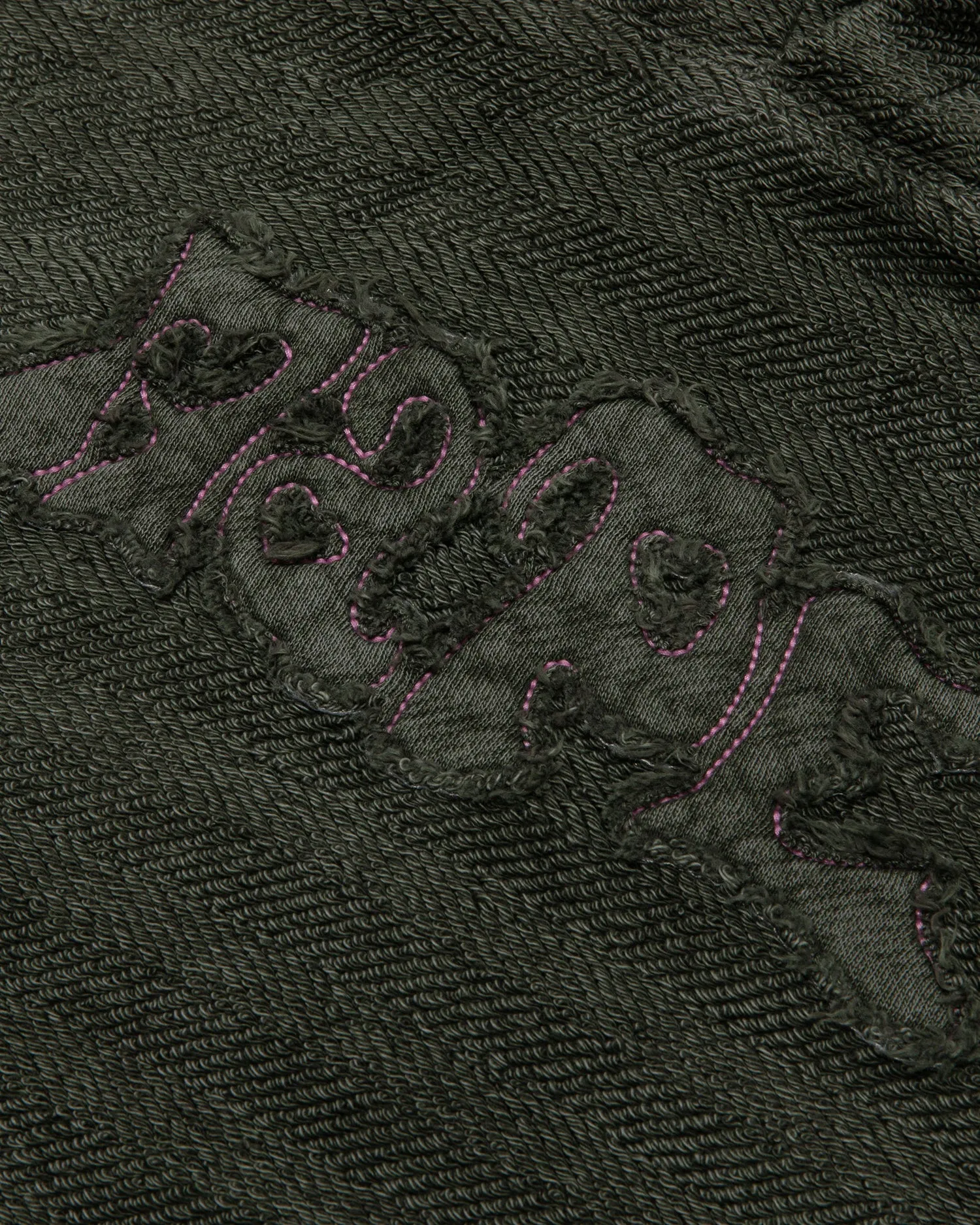 Logo cropped hoodie