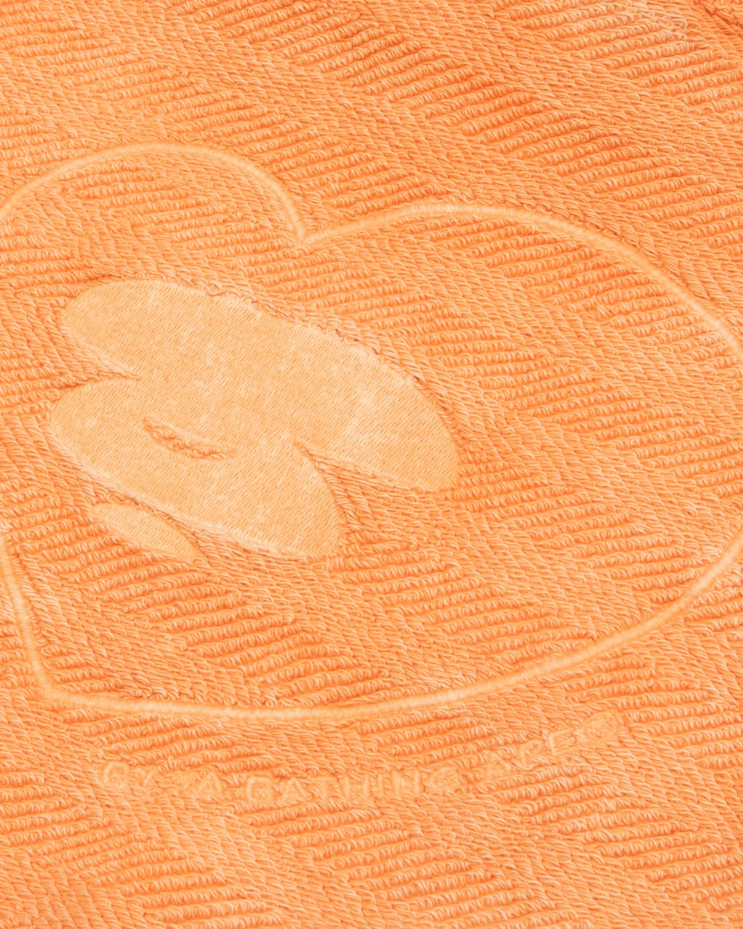 Logo cropped hoodie
