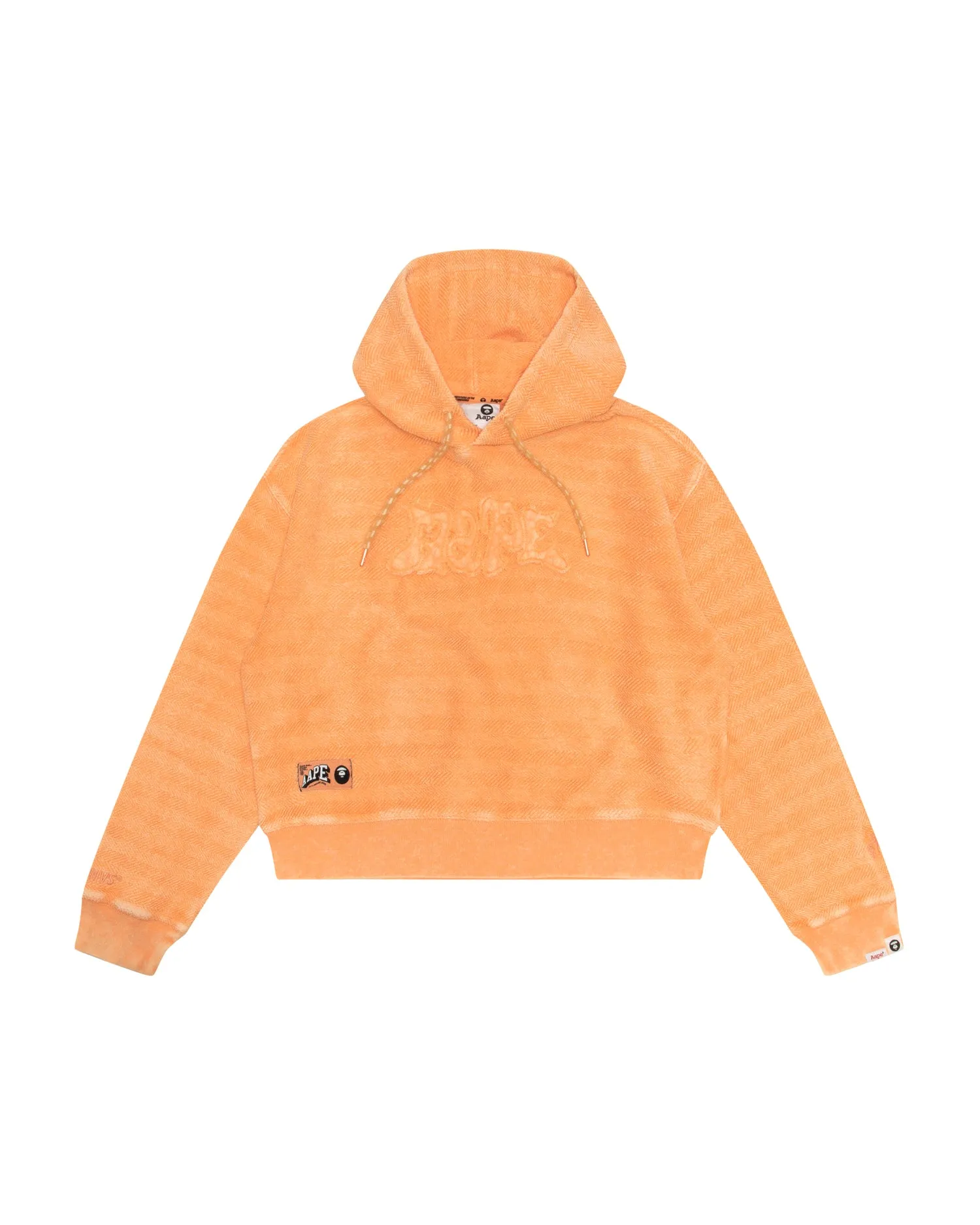 Logo cropped hoodie