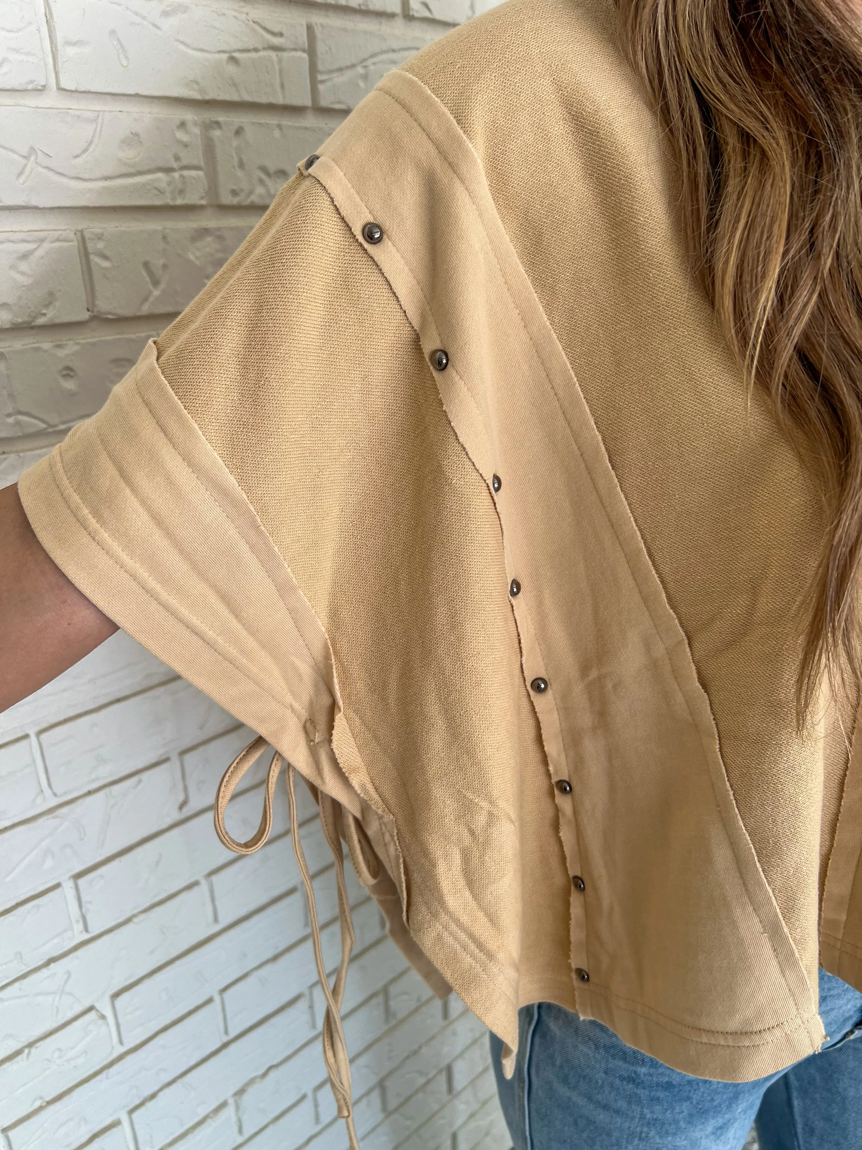 Loose Fitted Boxy Top
