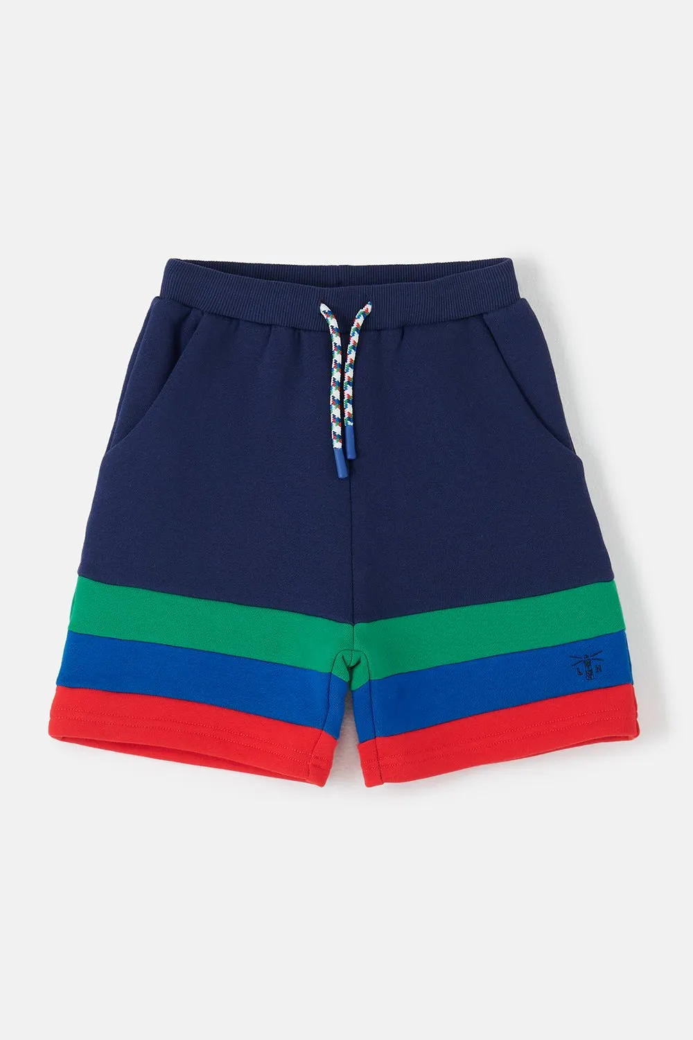 Louie Shorts - Navy Green Blue Red