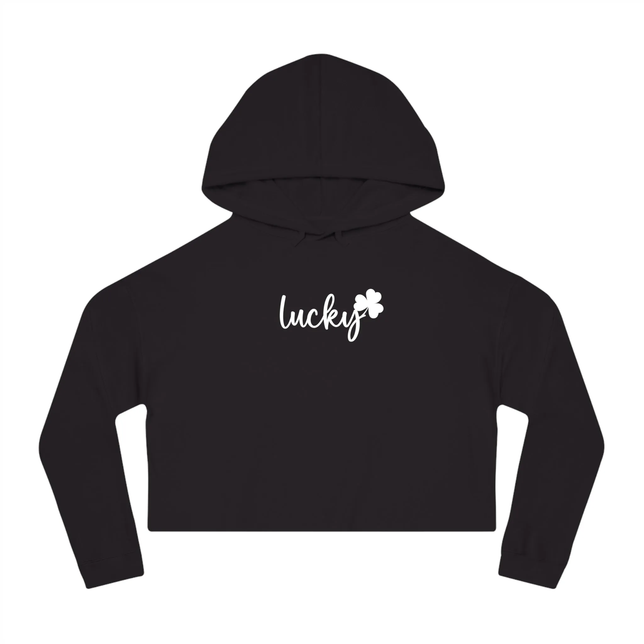 Lucky Cropped Hoodie