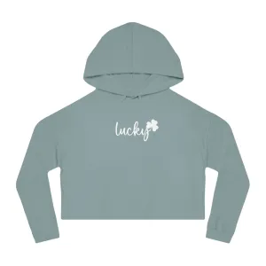 Lucky Cropped Hoodie
