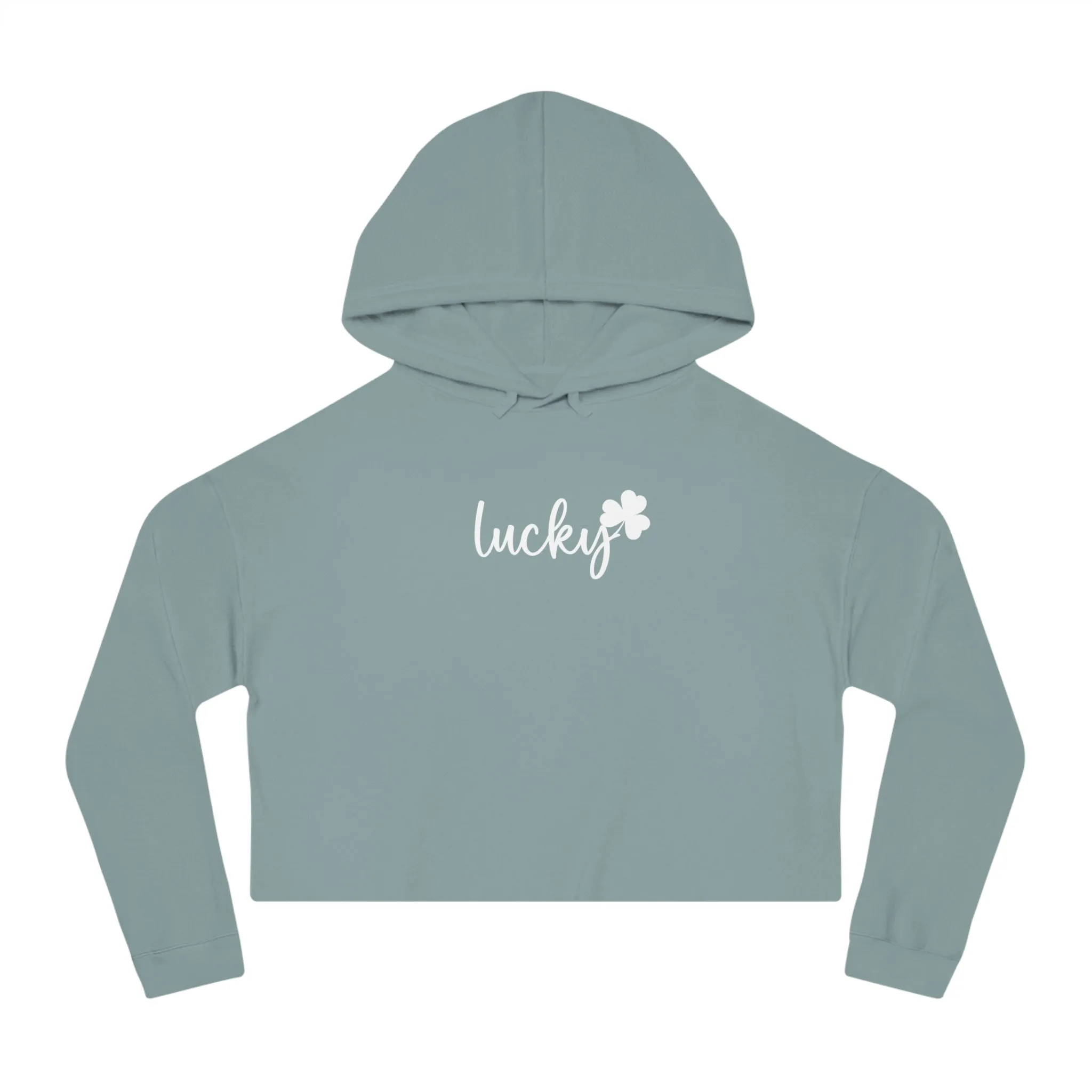 Lucky Cropped Hoodie