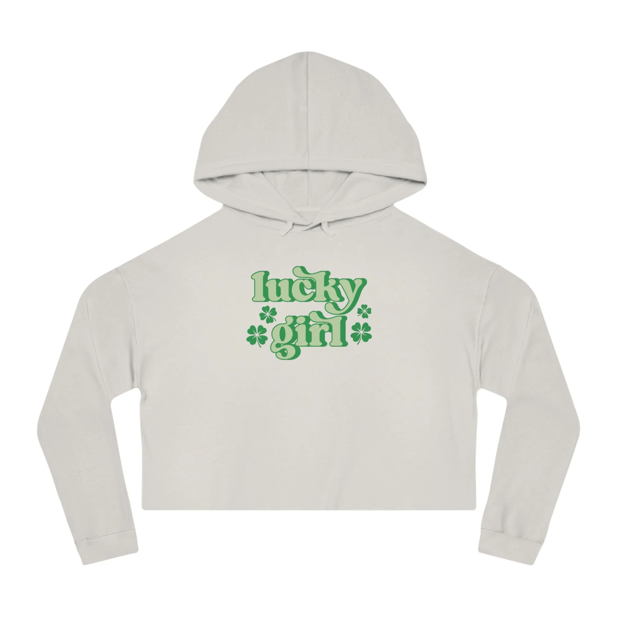 Lucky Girl Cropped Hoodie