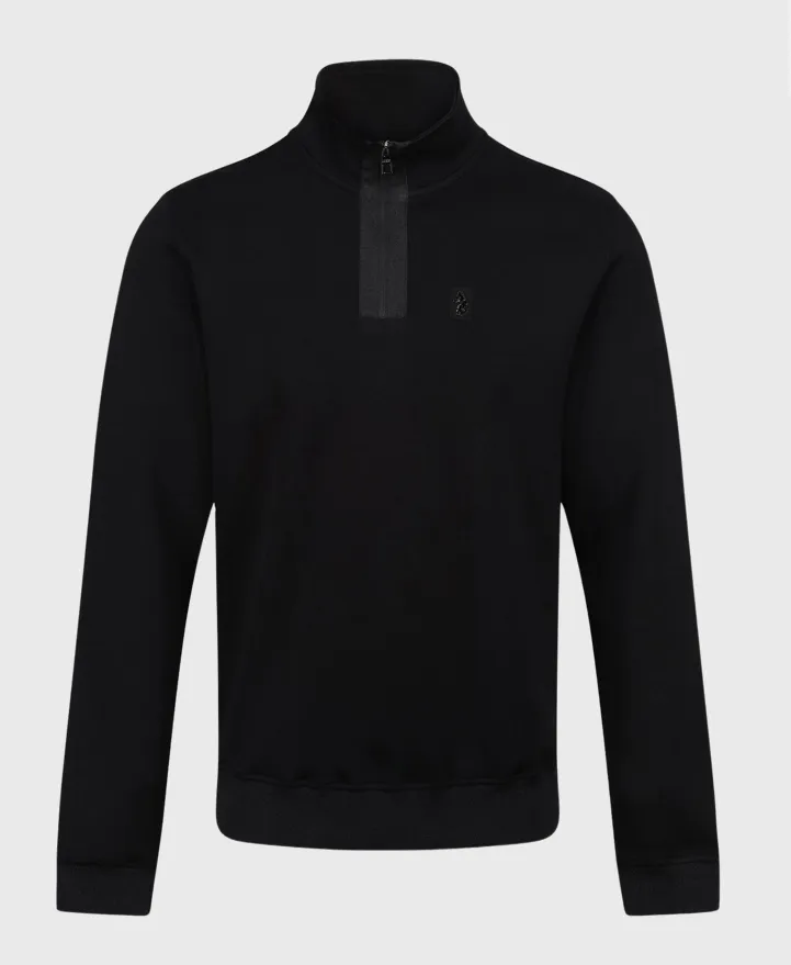 Luke 1977 M710301 Full Hardy Zip Sweatshirt Jet Black