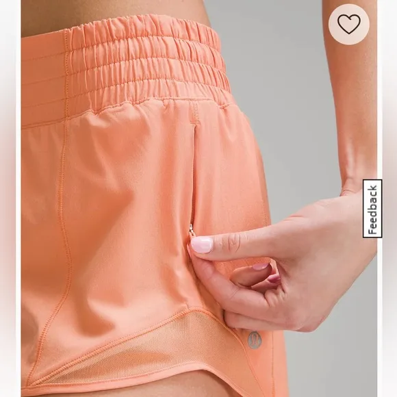 Lululemon Hotty Hot Low-Rise LinedShort 2.5&quot; NWT