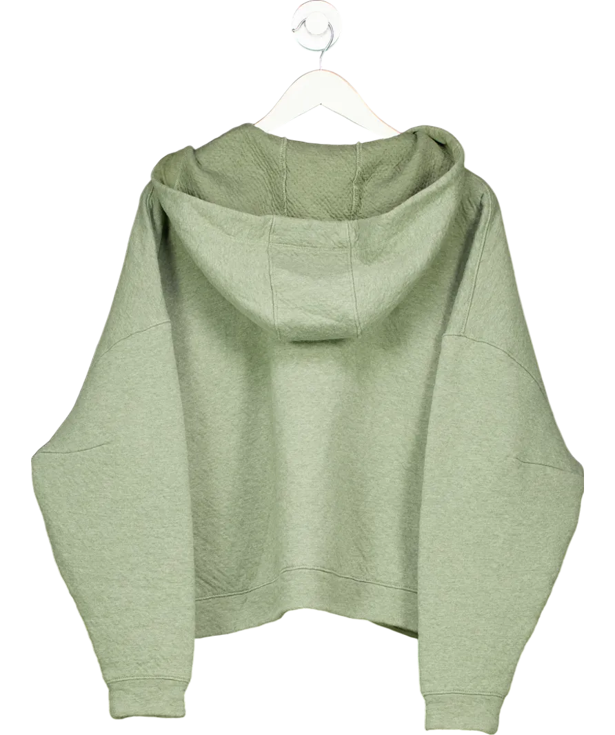 Lunya Green Cropped Oversized Hoodie UK XS/S