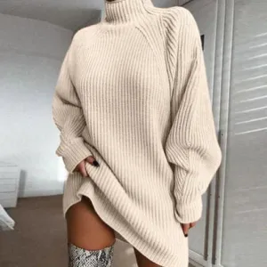 Madeline: Cozy Winter Cropped Dress