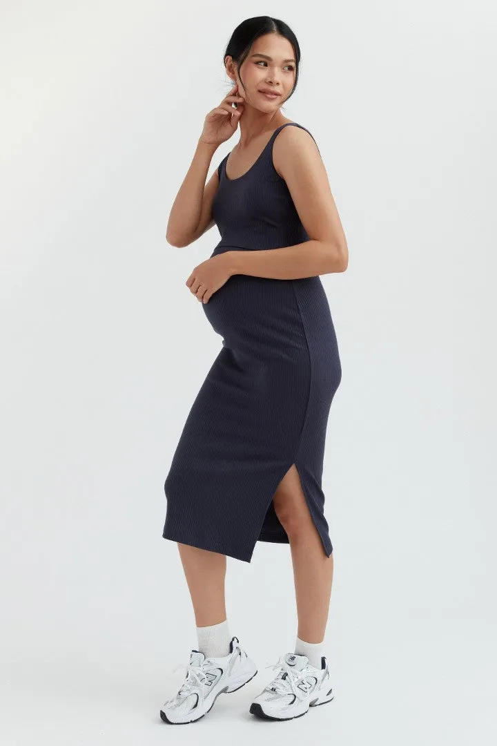 Maeve Rib Nursing Tank Dress