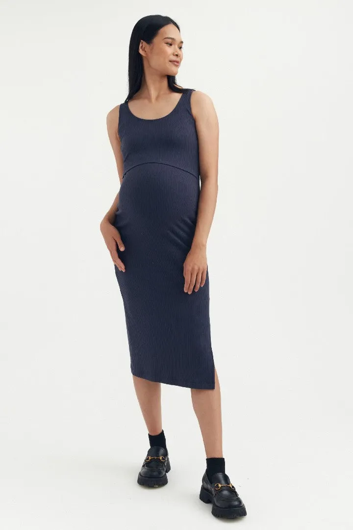 Maeve Rib Nursing Tank Dress