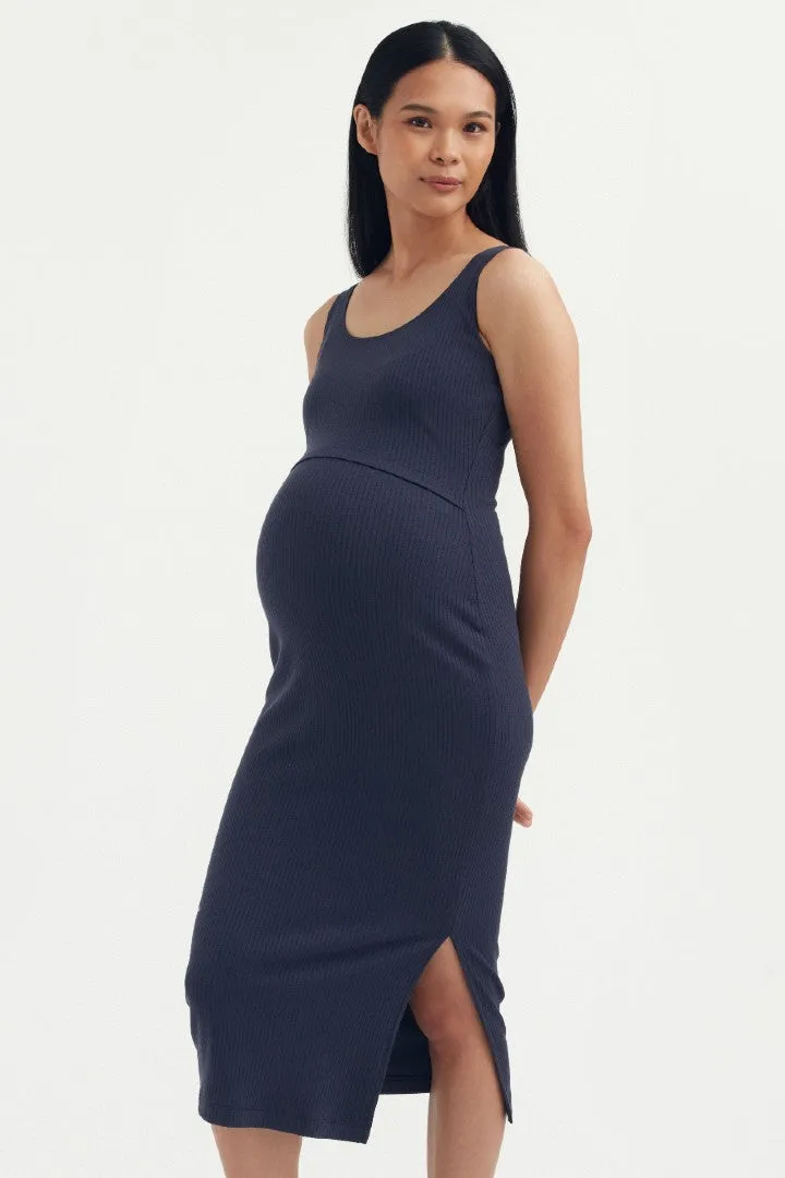 Maeve Rib Nursing Tank Dress