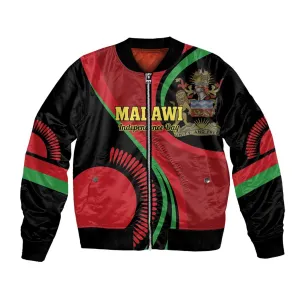 Malawi Independence Day Bomber Jacket Unity and Freedom LT01