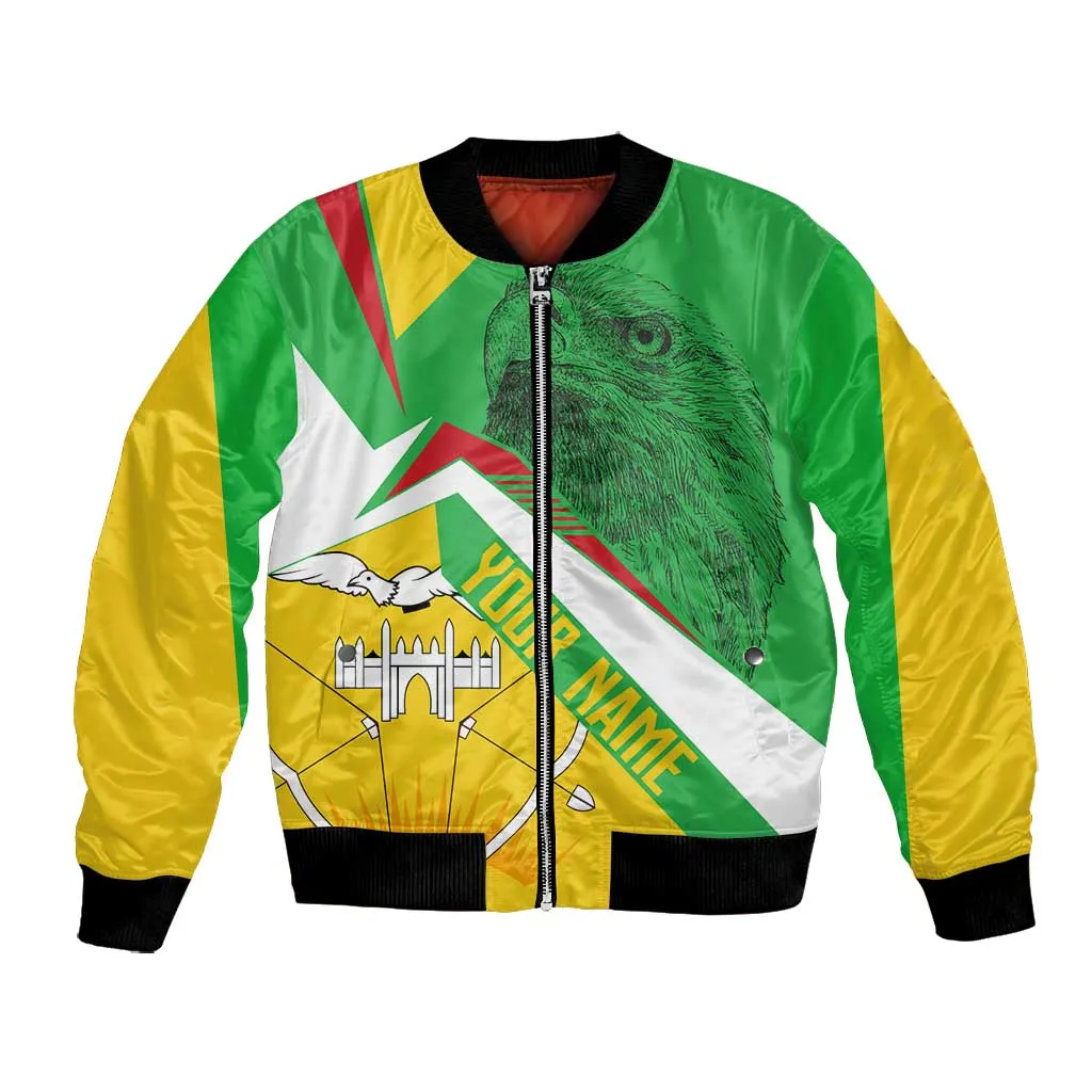 Mali Vulture Eagles Bomber Jacket African Pattern Flag Color TS04