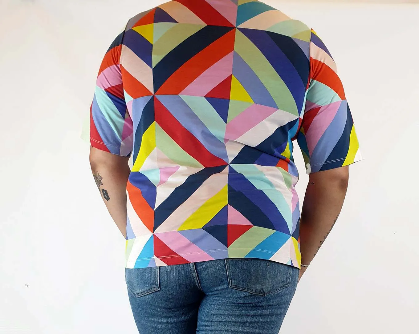 Marimekko x Uniqlo colourful top size L