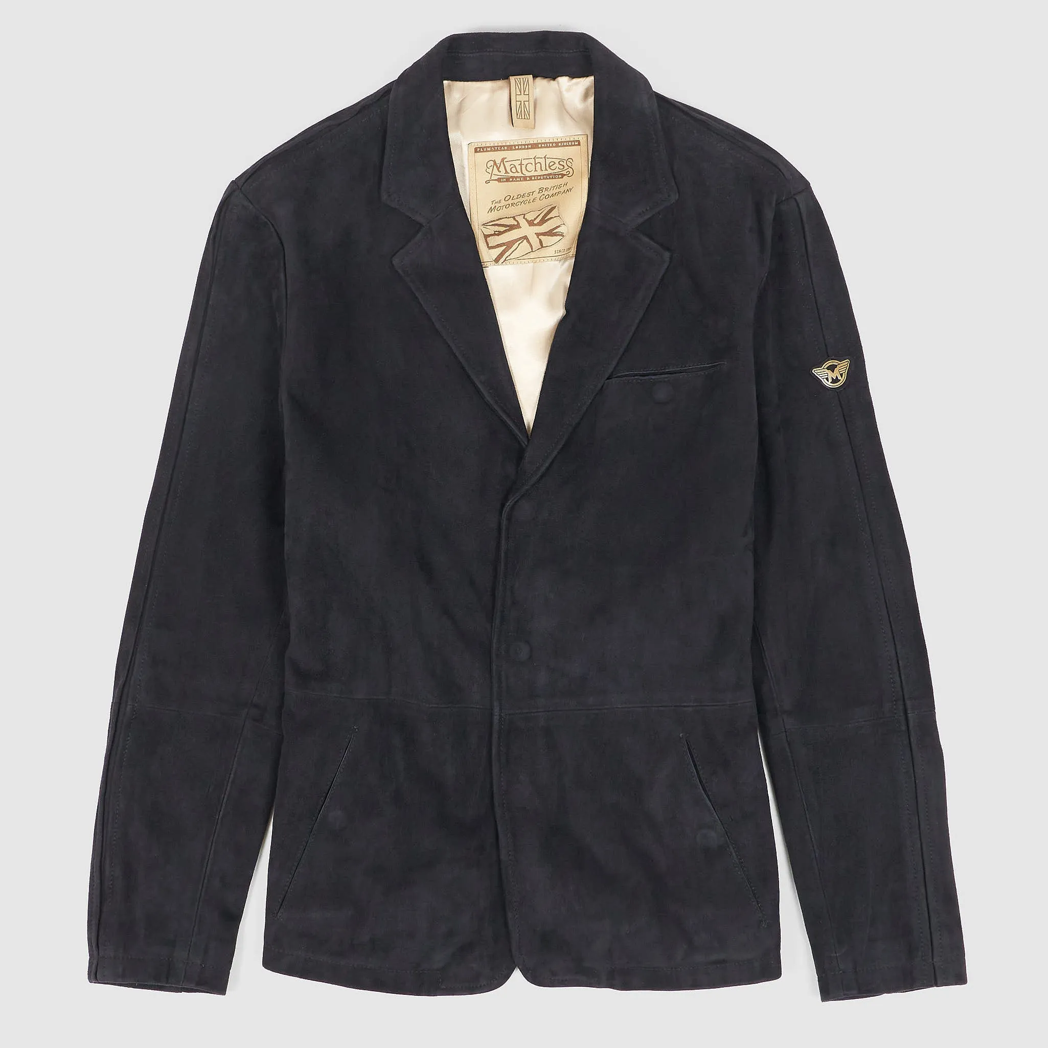 Matchless Craig Suede Leather Blazer