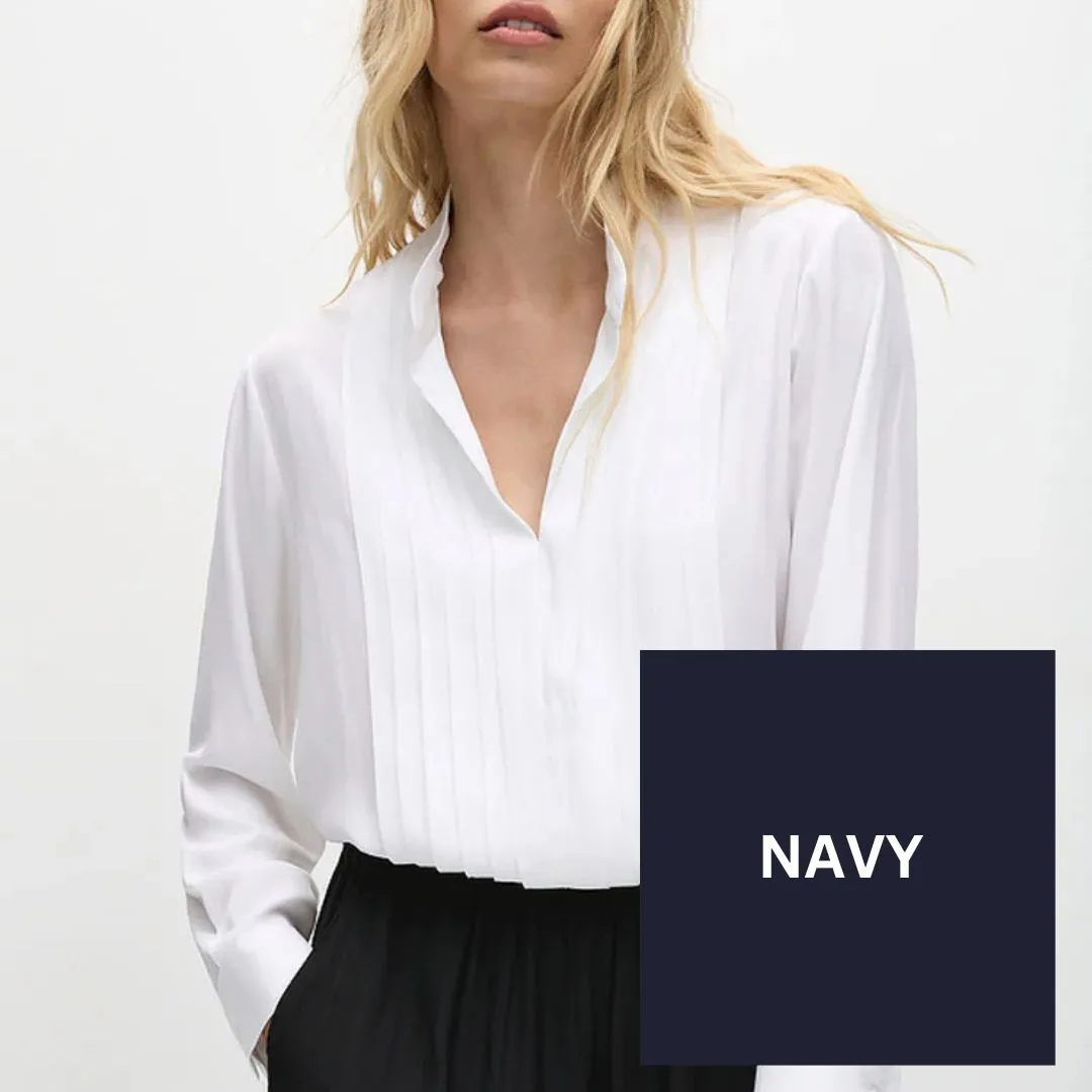 Mela Purdie Soft Tux Blouse