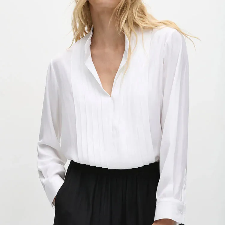 Mela Purdie Soft Tux Blouse