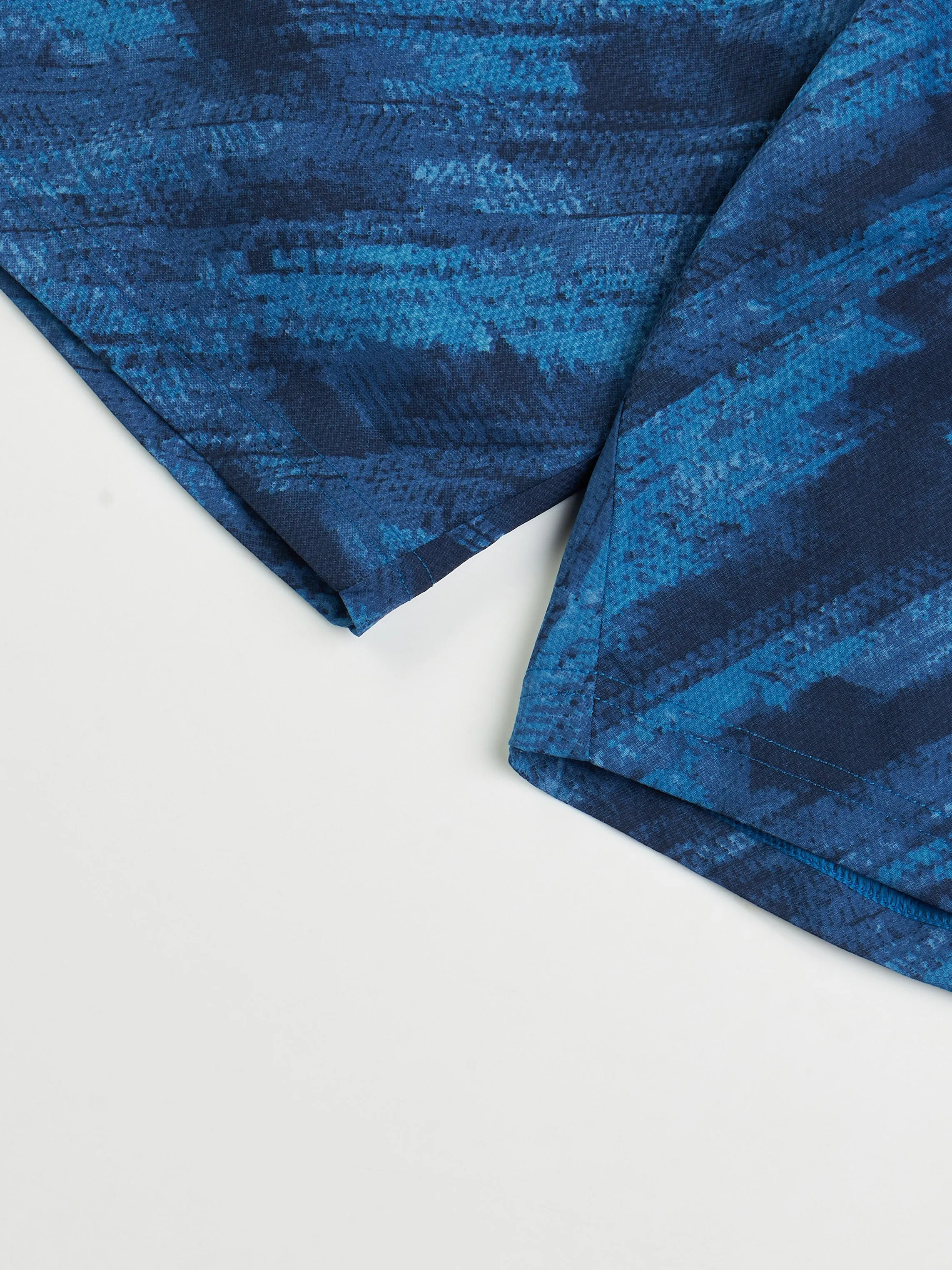 Men Printed Regular Fit Shorts with TS LYTRA