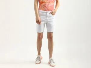 Men Solid Slim Fit Shorts
