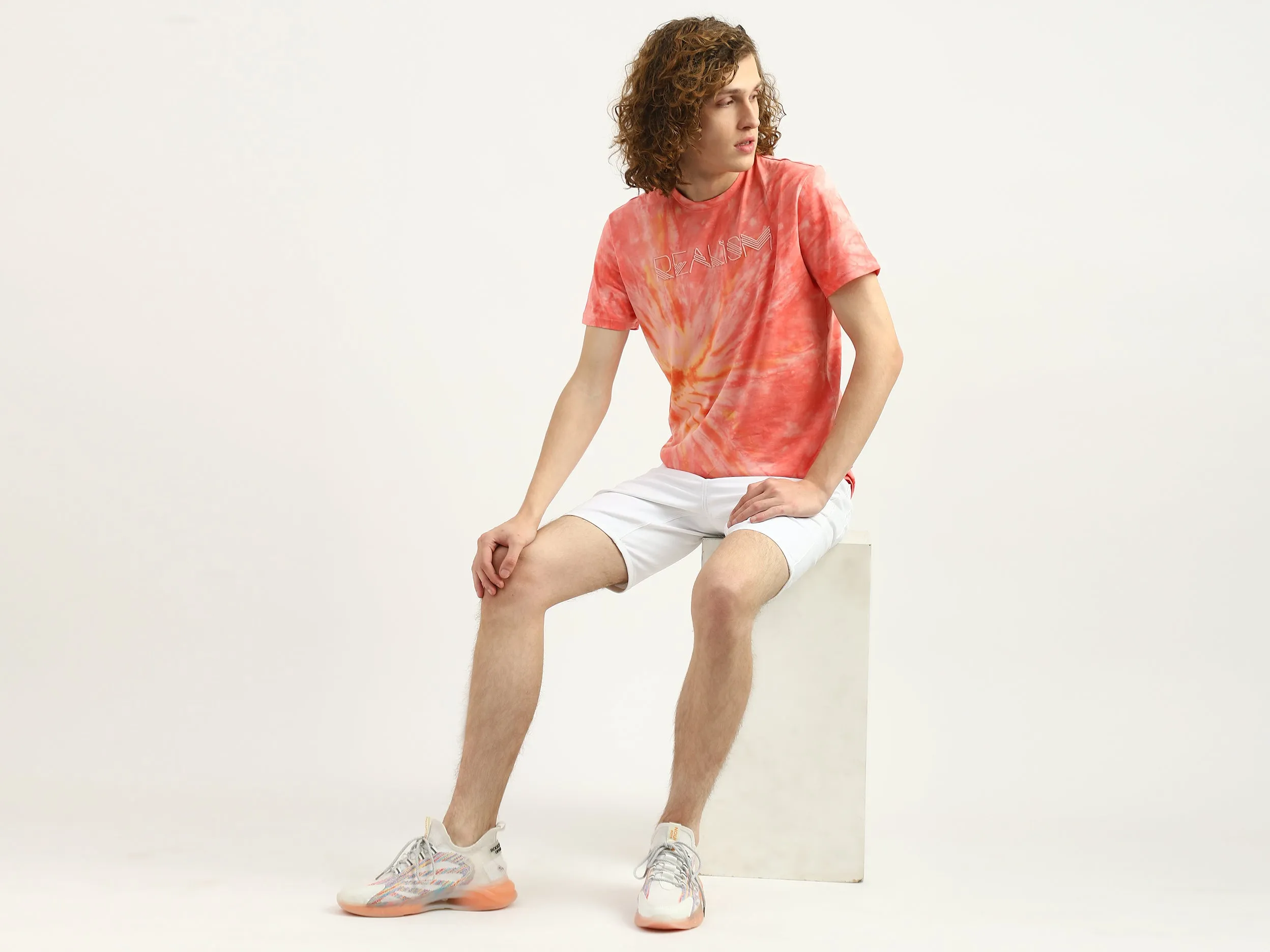Men Solid Slim Fit Shorts