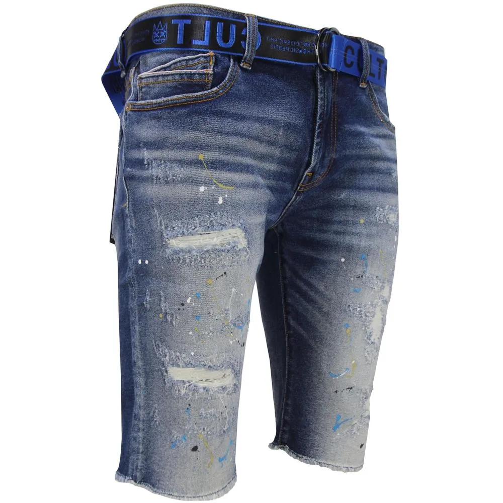 Men's Belted Rocker Short