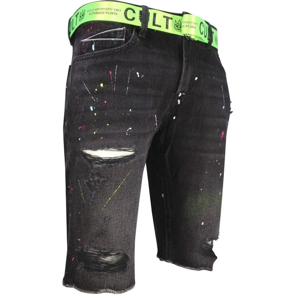 Men's Belted Rocket Shorts