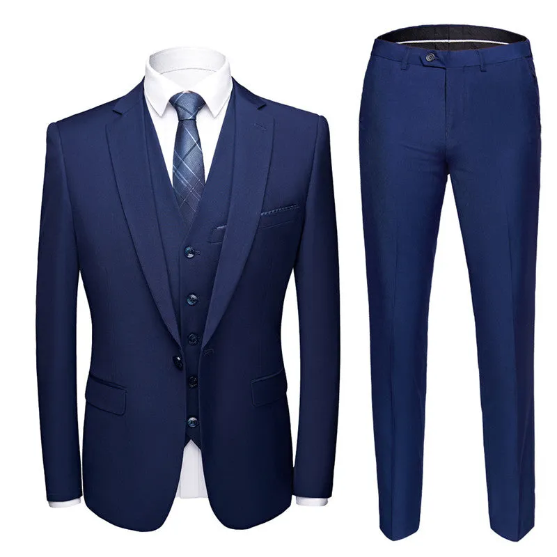 Men's Business Wedding Suit Set