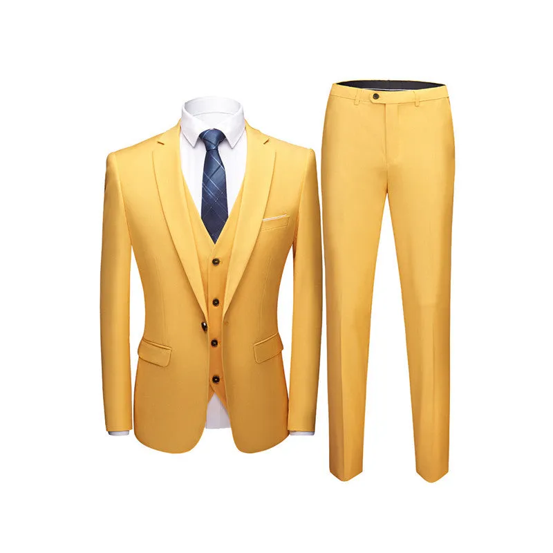 Men's Business Wedding Suit Set
