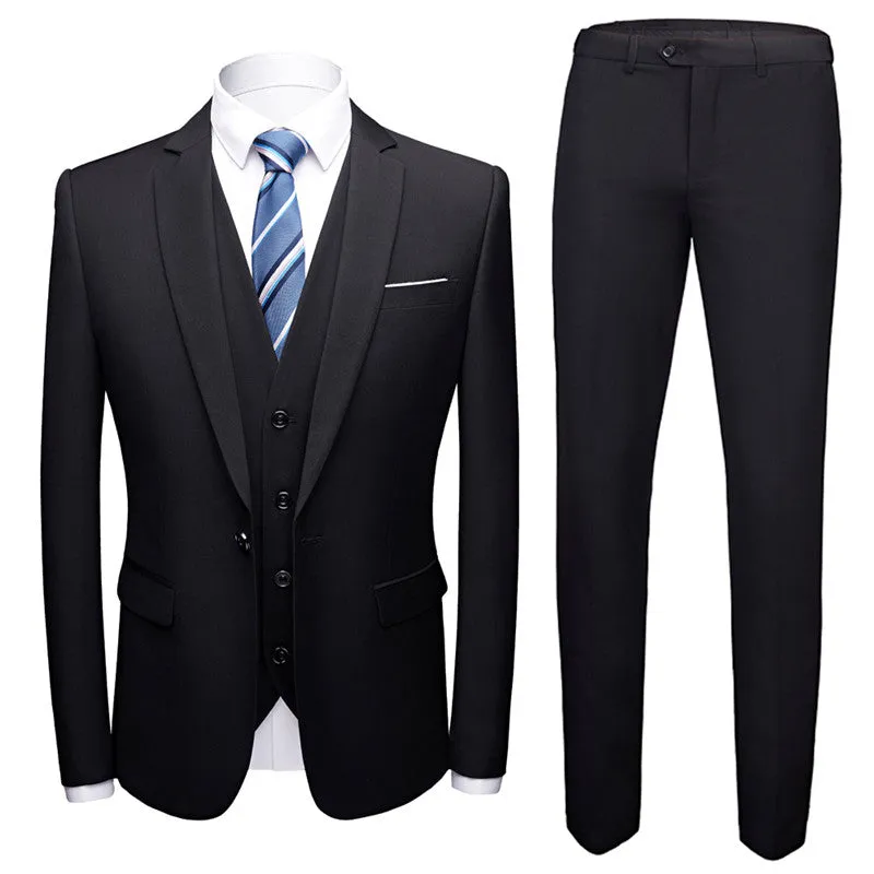 Men's Business Wedding Suit Set